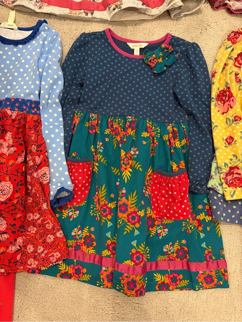 Matilda Jane Girl’s Clothing Fall Winter Bundle Lot Size 6 Fun Cute